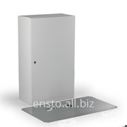 Шкаф настенный Cubo размер 400 x 600 x 300 мм, глухая стенка, мягкая сталь, окрашенная полиэфирной краской, E932 фото