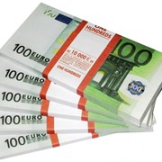 Сувенирные деньги 100 евро фото