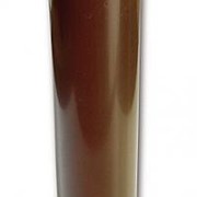 Труба водосточная Plastmo D110 4 м коричневая фото