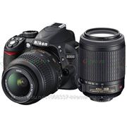 Зеркальный фотоаппарат Nikon D3100 kit 18-55VR 55-200VR фото