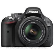 Зеркальный фотоаппарат Nikon Nikon D5200 Kit 18-55 VR черный
