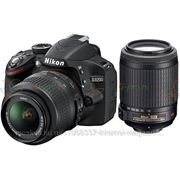 Зеркальный фотоаппарат Nikon D3200 Kit 18-55VR 55-200VR фото