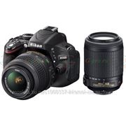 Зеркальный фотоаппарат Nikon D5100 Kit 18-55VR 55-200VR фото