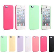 Чехол iPhone 5/5S глянцевые 7 цветов + пленки *BonnyCases*