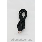 Кабель черный Golf USB cable Lightning flat для iPhone 5
