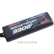 Аккумулятор Rocket Sport 3300 LiPo 7,4V (Tamiya,Deans,TRX, EC3 Venom Plug) фото
