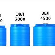 Емкость пластиковая ЭВЛ 1000 л под плотность до 1.5 г/см³ синяя фотография