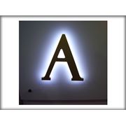 Буквы световые фотография