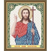 Рисунок на ткани для вышивания бисером “Святой Иоанн Креститель“ VIA5114 фотография