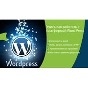 Тренинг “WordPress понятный для всех“ фото