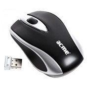 Мыши беспроводные Acme Wireless Mouse MW04 black-silver USB фотография