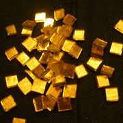 Декор на заказ Смальта из натурального золота