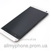 Дисплейный модуль для мобильного телефона HTC One M7 801 серебряного цвета