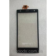 Тачскрин оригинальный / сенсор (сенсорное стекло) для Acer Liquid E3 E380 | V380 (черный цвет) 3364 фото