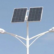 Светодиодный фонарь на солнечной батарее, Led уличный светильник фото
