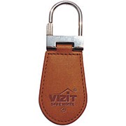 VIZIT-RF2.2-08 Радиочастотный ключ (идентификатор) кожаный (синий, красный, коричневый) для домофона VIZIT-RF2.2-08. VIZIT