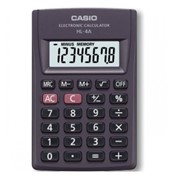 Карманный калькулятор CASIO, HL-4A-S-EH фото