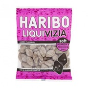 Соленые лакричные конфеты Haribo Liquivizia Soft Liquirizia & Fiocchi Di Sale