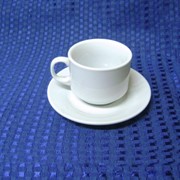 Чашка кофейная с блюдечком. 1100 (29-15) фото