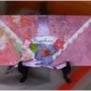 Печать поздравительных наборов (конверт + открытка)