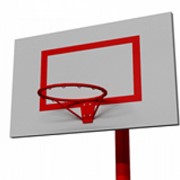 Баскетбольный щит с кольцом антивандальный Hercules 2262 фотография