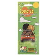 Ароматизатор подвесной картон Aroma Riche LOVE IS… Яблоко-лимон (прессованный картон/елка/елочка/освежитель) фотография