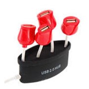 "Тюльпаны" USB-HAB разветвитель (4 порта)