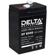 Аккумулятор Delta DT 6v 4.5A фото