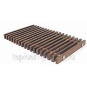 Рулонная деревянная решетка 014W3/300 орех (погонный метр) фото