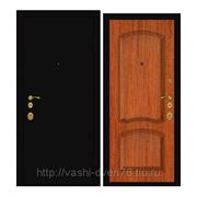 Стальные двери Остио Серия Премиум метал лист/ 104 красное дерево фото
