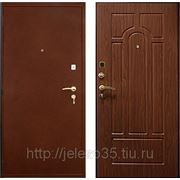 Дверь металлическая с МДФ накладкой фото