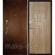 Входная металлическая дверь ЮГ ОРЕХ ПАТИНА фото