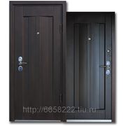 Дверь металлическая Leonardo Венге фото