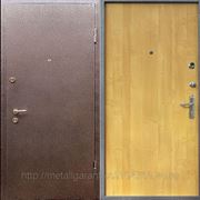 Стальная дверь порошковая окраска + ламинат
