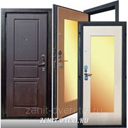 Модель стальной входной двери ЗЕНИТ-5 (ЗЕРКАЛО) фото