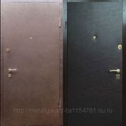 Стальная дверь порошковая окраска + винилискожа