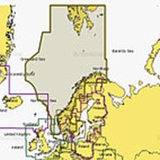Карта Navionics 49XG Норвегия, Фьорды (49XG NORWAY)