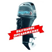 4х-тактный лодочный мотор Mikatsu MF60FES-T-EFI фото