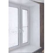 Окно пластиковое 1280х1380 (профиль Экспроф) для кирпичного дома (Со скидкой 40%) фото