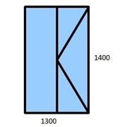 Окно металлопластиковое KBE(модификация №2) фото