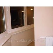 Металлопластиковые балконы в СПб от Вектор! фото