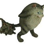 Фигурка декоративная “Кот и мышка“ 13*6*10см. 22762 фото