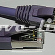 Патч-корд FTP4 6а 0.5м BC LSZH фиолетовый Netko 55498 фотография