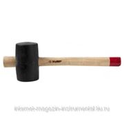 Киянка ЗУБР "МАСТЕР" резиновая с деревянной ручкой, 0,68кг, 75мм