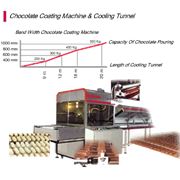 Глазировочная машина для шоколадного покрытия
