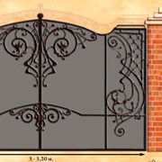 Кованые ворота ковка фото