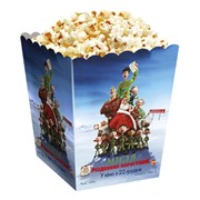 Премьерная упаковка попкорн к фильму Миссия “Рождественское спасение 3D“ фото
