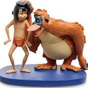 Скульптура Маугли и король Луи (Делай как я!) 11,5х9,5х7,5см. арт.A27146 Disney Showcase фотография