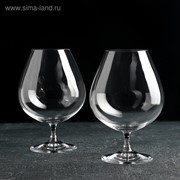 Набор бокалов для бренди Bohemia Crystal «Винтаче», 875 мл, 2 шт фотография