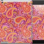 Чехол на iPad 2/3/4 Красно-фиолетовые турецкие огурцы 1118c-25 фото